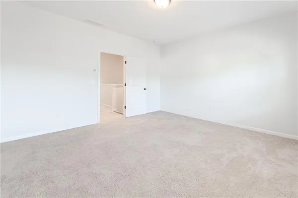 a view of empty room