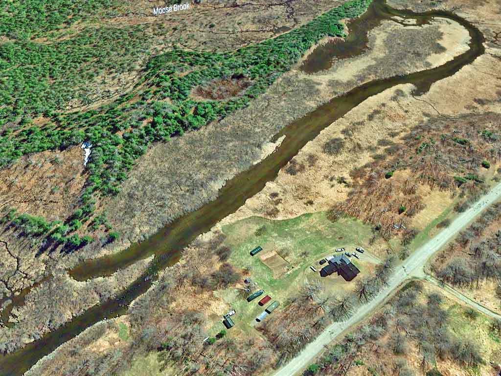 654 River Road Oakfield, ME 04763 - Photo 5 of 58 aerial-map-oakfield-farm-4