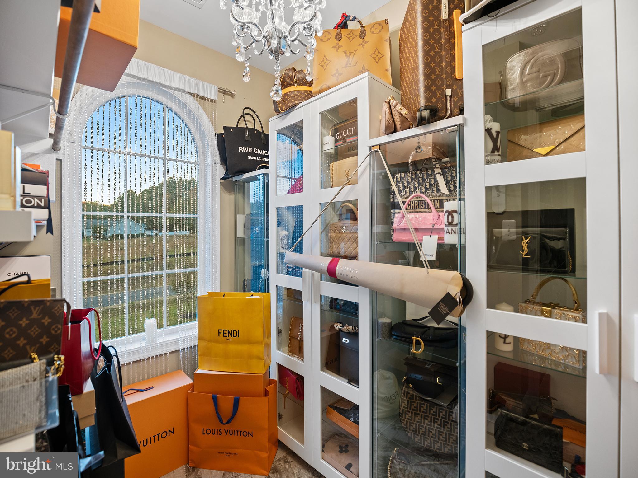 15935 Brackenburn Court Hughesville, MD 20637 - Photo 35 of 55 Walk in closet, display shelving does not convey
