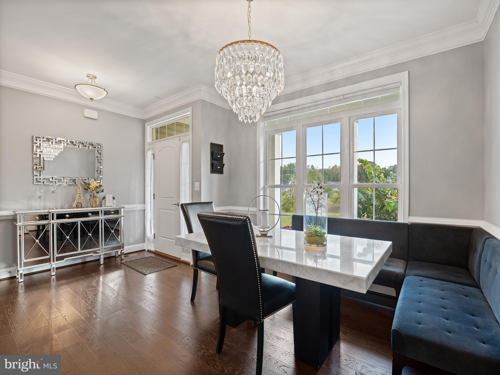 15935 Brackenburn Court Hughesville, MD 20637 - Photo 6 of 55 Dining room, crown molding, chair rail