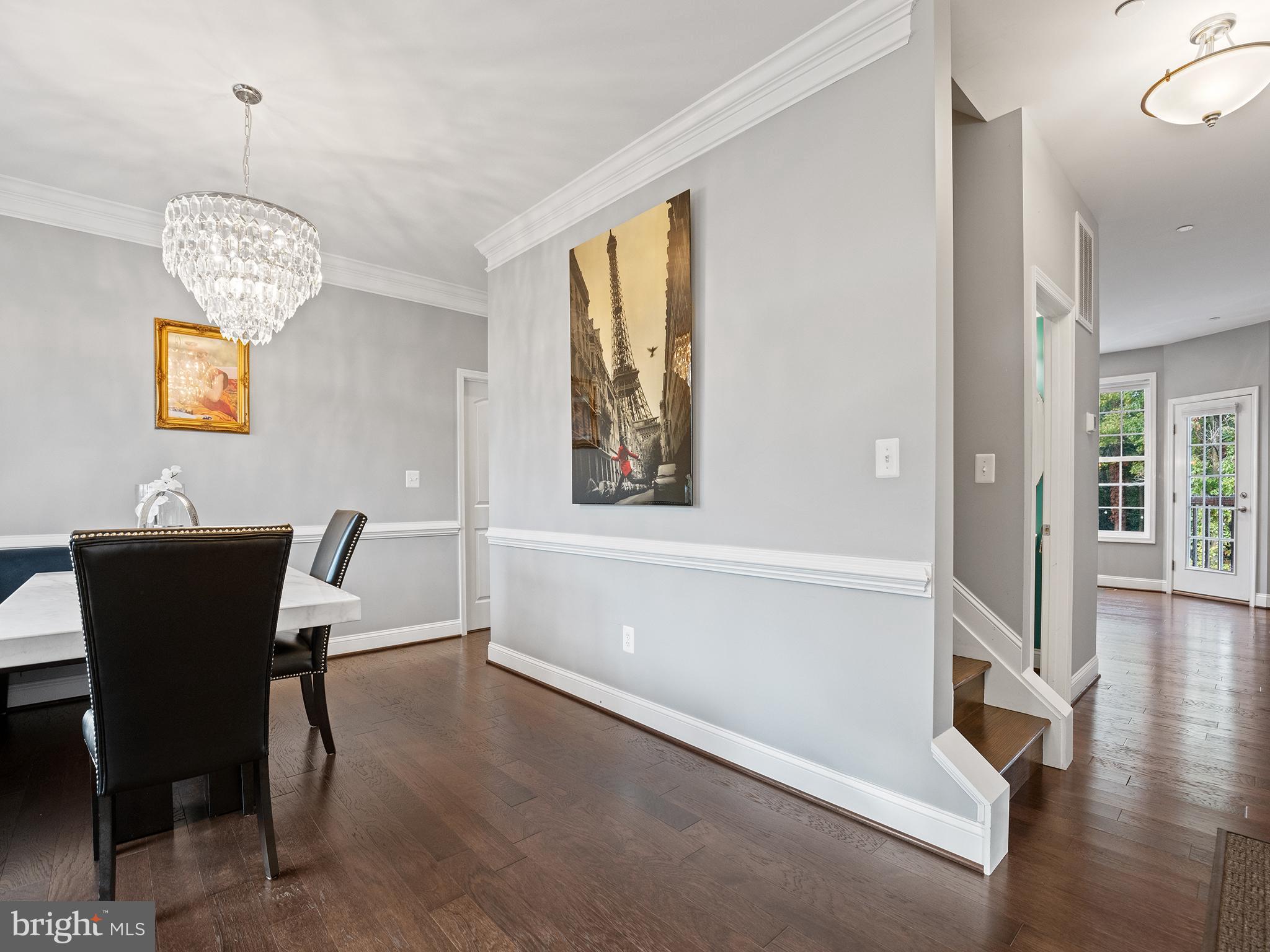 15935 Brackenburn Court Hughesville, MD 20637 - Photo 7 of 55 Open area dining rm, to kitchen & living rm