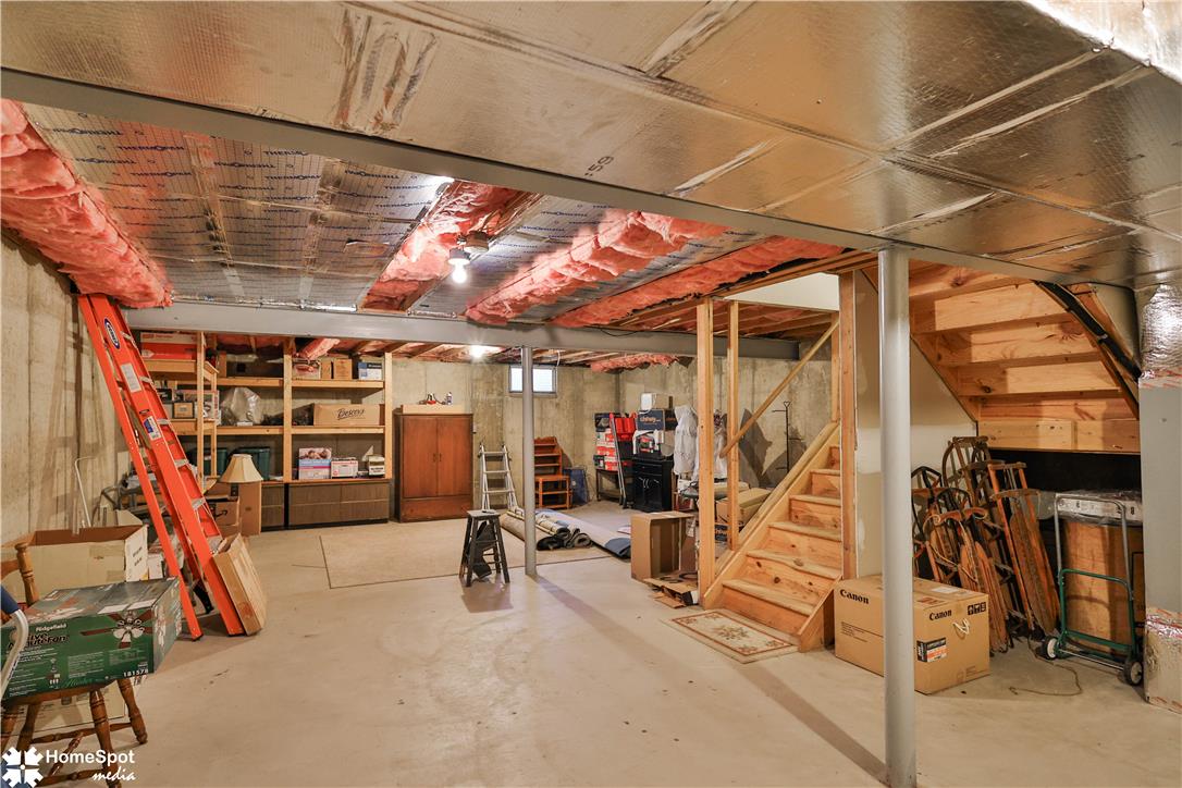 507 Howertown Road Northampton, PA 18067 - Photo 35 of 46 A spacious, unfinished basement offers endless possibilities for customization and additional living space.
