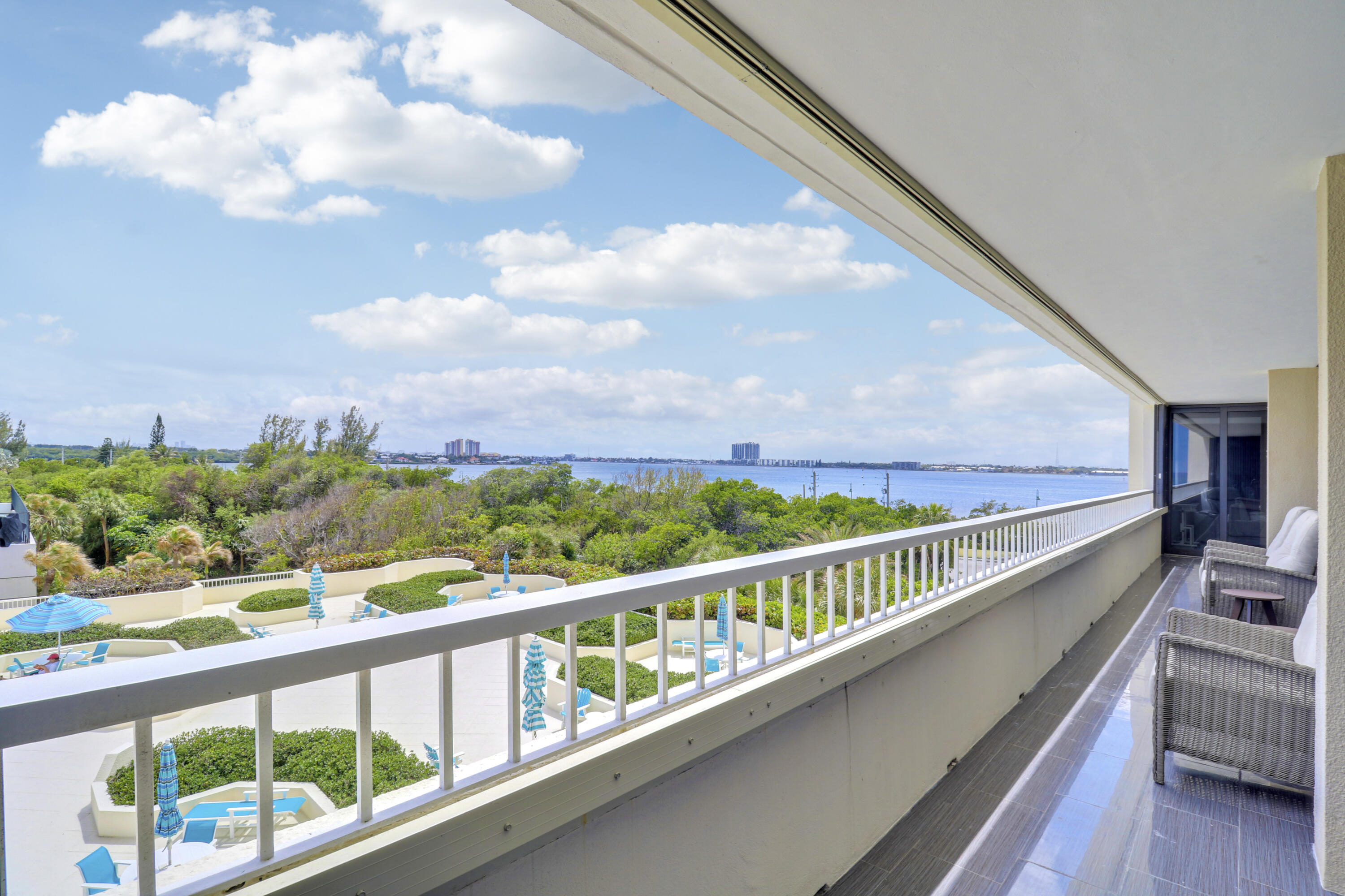 5280 North Ocean Drive, Unit 2F Riviera Beach, FL 33404 - Photo 2 of 35 a view of city from a balcony