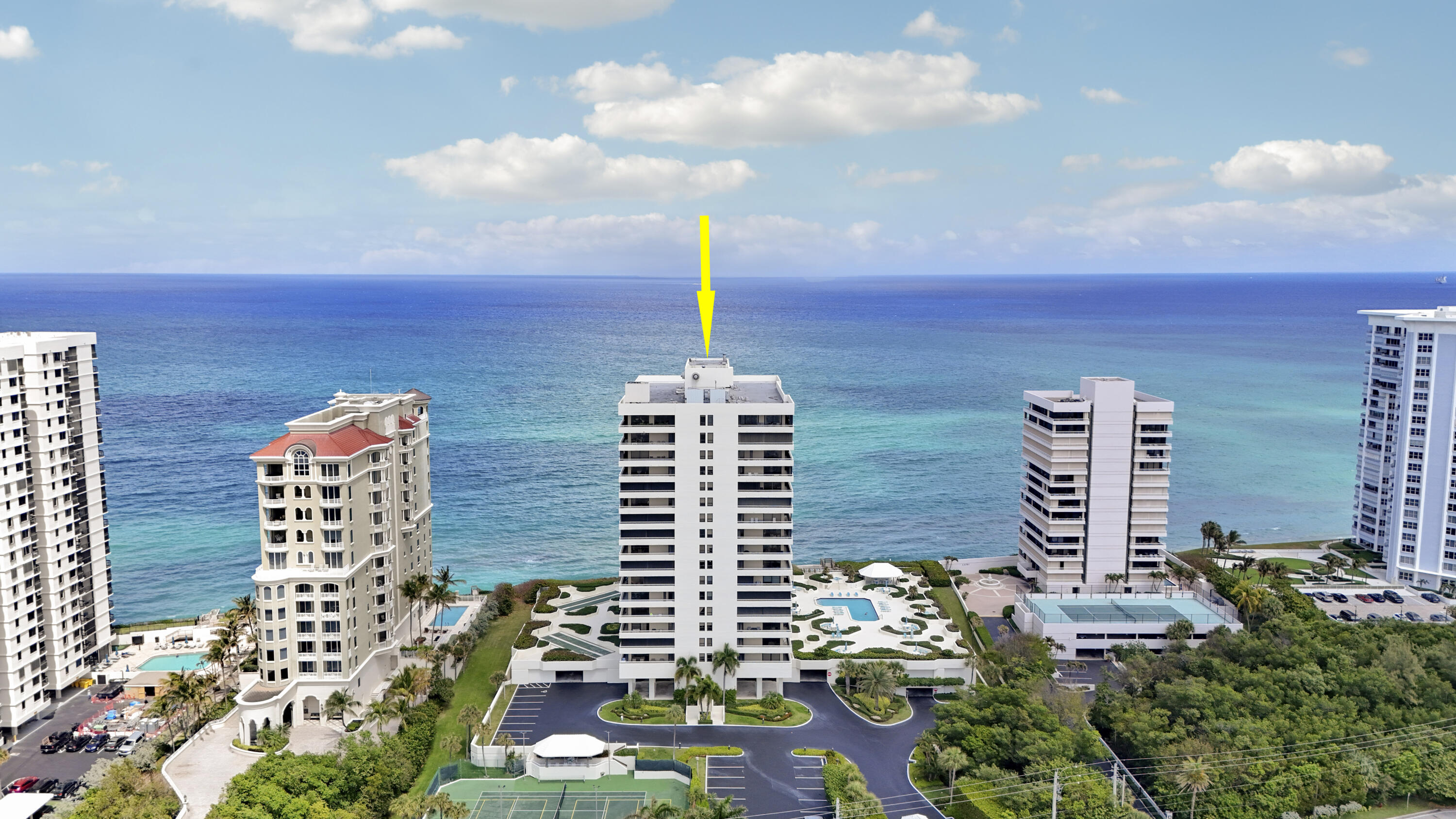 5280 North Ocean Drive, Unit 2F Riviera Beach, FL 33404 - Photo 33 of 35 a city view with tall buildings