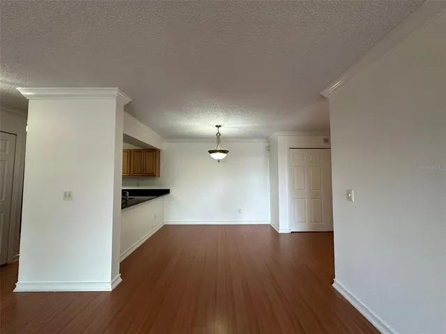 a kitchen with a stove microwave and refrigerator