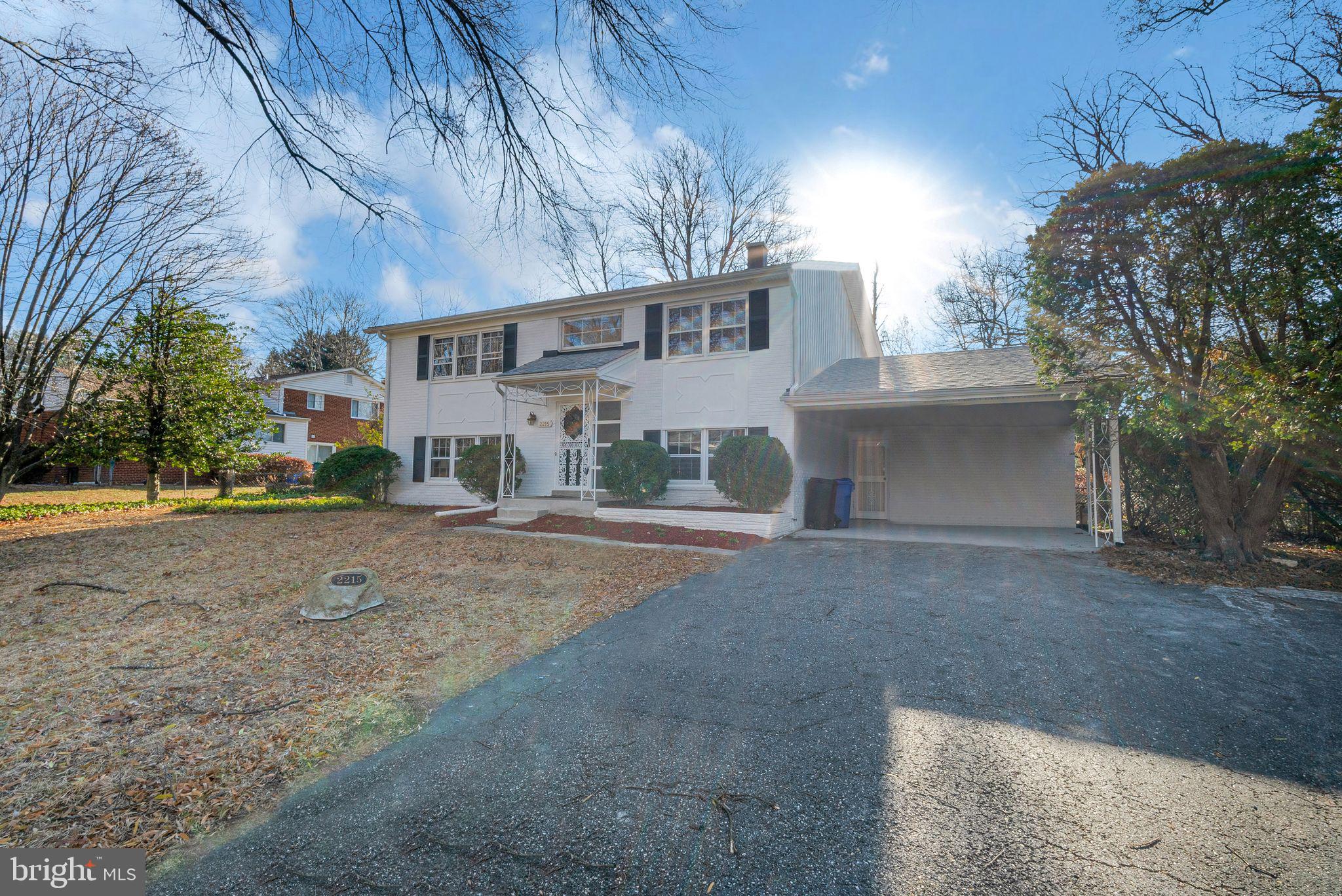 2215 Solmar Drive Silver Spring, MD 20904 - Photo 3 of 34 a view of a house with a yard and street