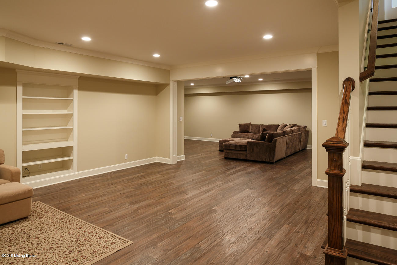 1104 Bellewood Road Anchorage, KY 40223 - Photo 50 of 63 The lower level is wonderful with fantastic 9' ceiling height and beautiful flooring.