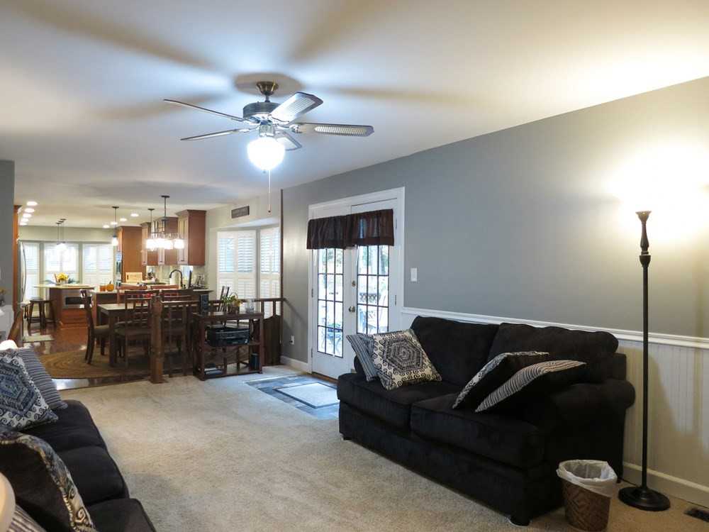 4516 Wingate Drive Raleigh, NC 27609 - Photo 12 of 25 Living Room