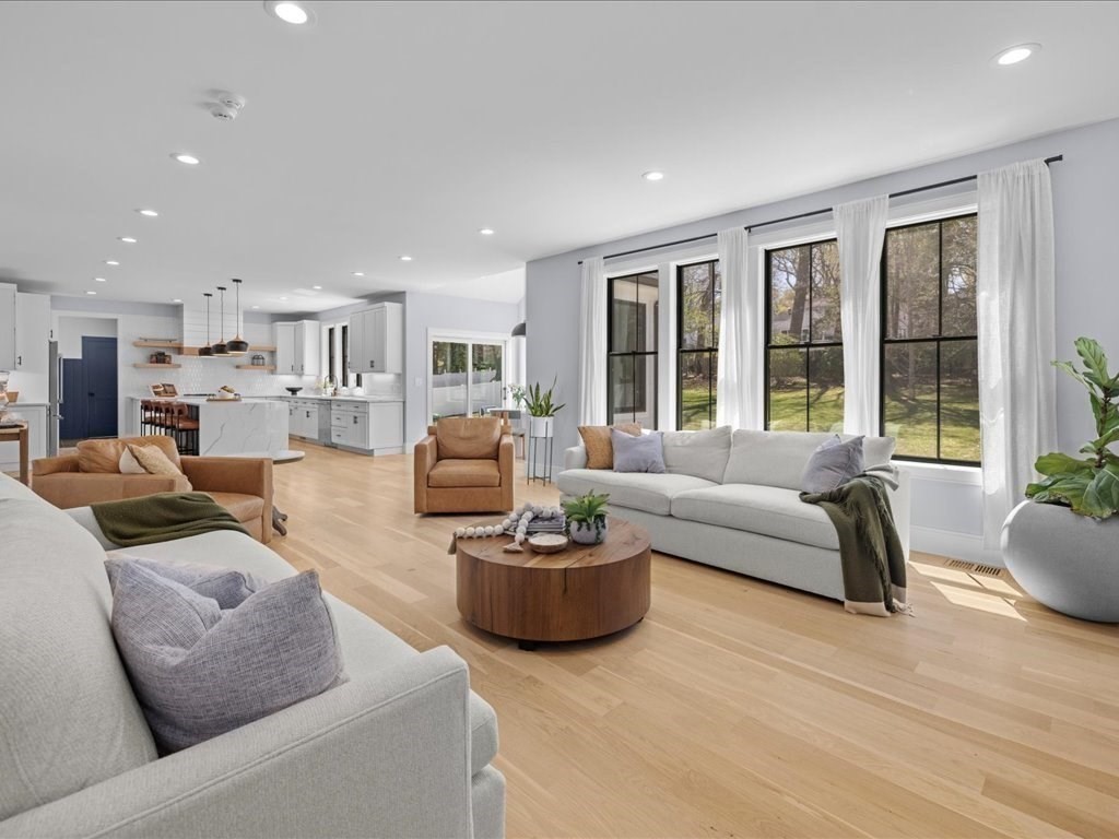 90 Norfolk Street Needham, MA 02492 - Photo 9 of 42 a living room with furniture and a potted plant