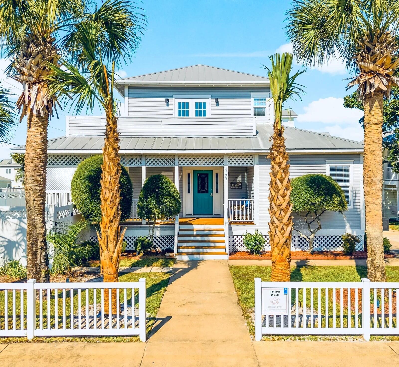 4503 John Avenue Destin, FL 32541 - Photo 3 of 51 front view of house with a yard