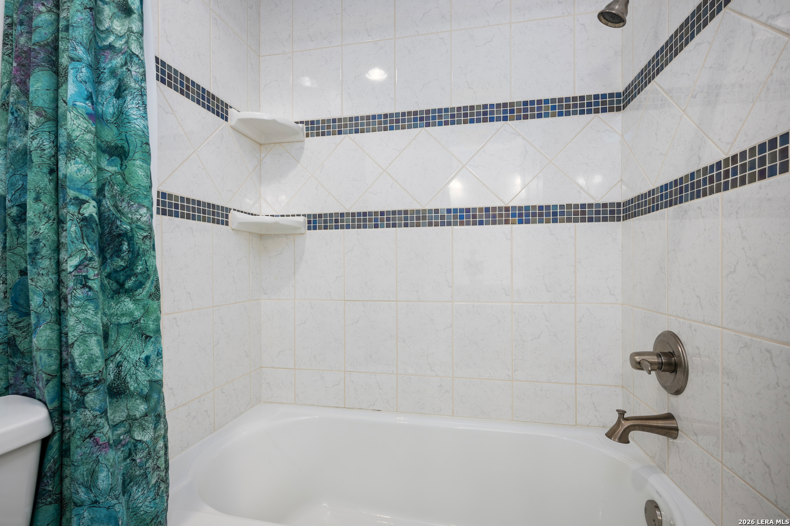 613 Saxet Trail Spring Branch, TX 78070 - Photo 37 of 50 a bathroom with a shower and a toilet