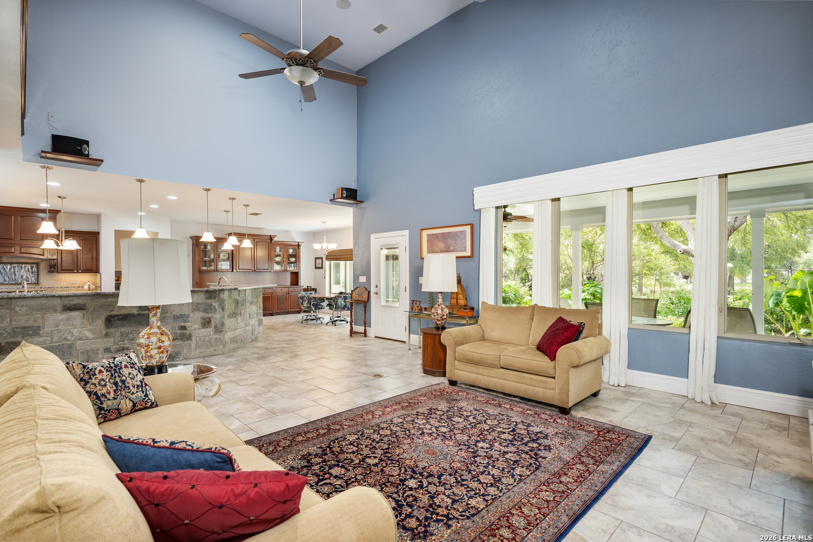 613 Saxet Trail Spring Branch, TX 78070 - Photo 8 of 50 a living room with furniture and a rug