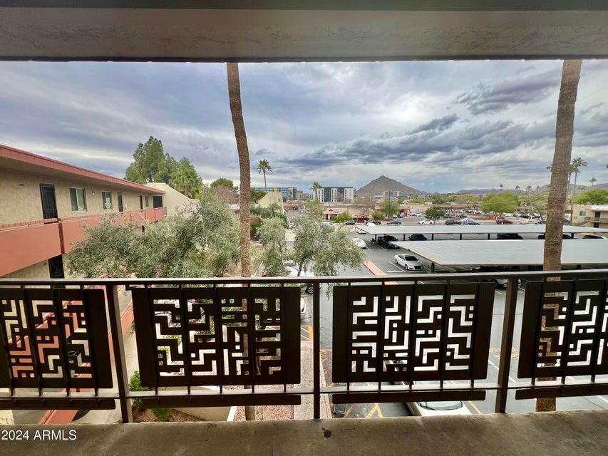 7625 East Camelback Road, Unit 415A Scottsdale, AZ 85251 - Photo 13 of 17 a view of city from a balcony