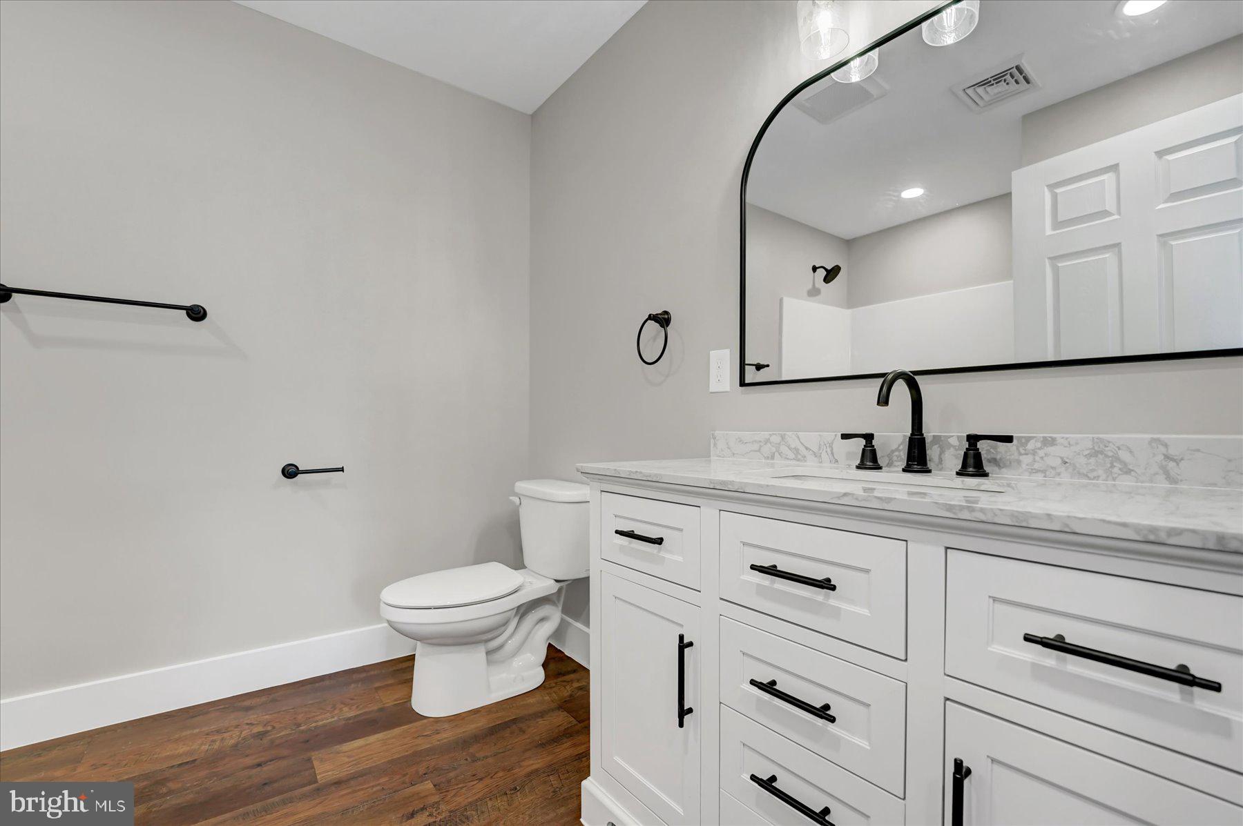 361 South Spring Street Bellefonte, PA 16823 - Photo 18 of 41 Sleek modern bathroom with elegant finishes.