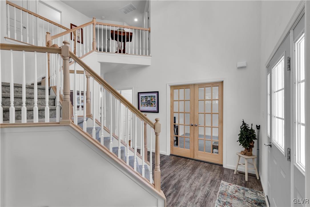 152 Corktree Road Kunkletown, PA 18058 - Photo 21 of 49 a view of an entryway with wooden floor and stairs