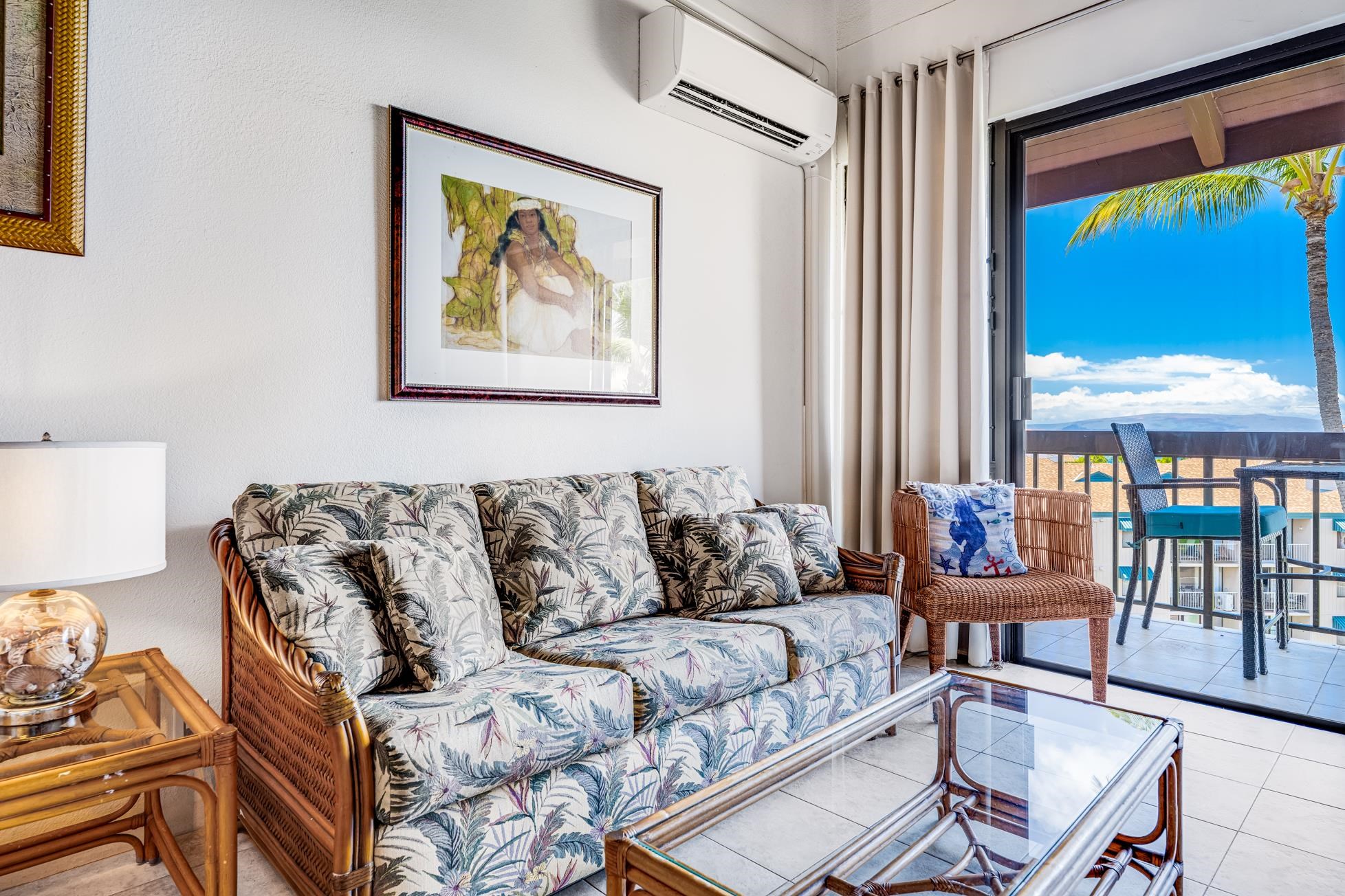 2191 South Kihei Road, Unit 3402 Kihei, HI 96753 - Photo 3 of 50 a living room with furniture and a window