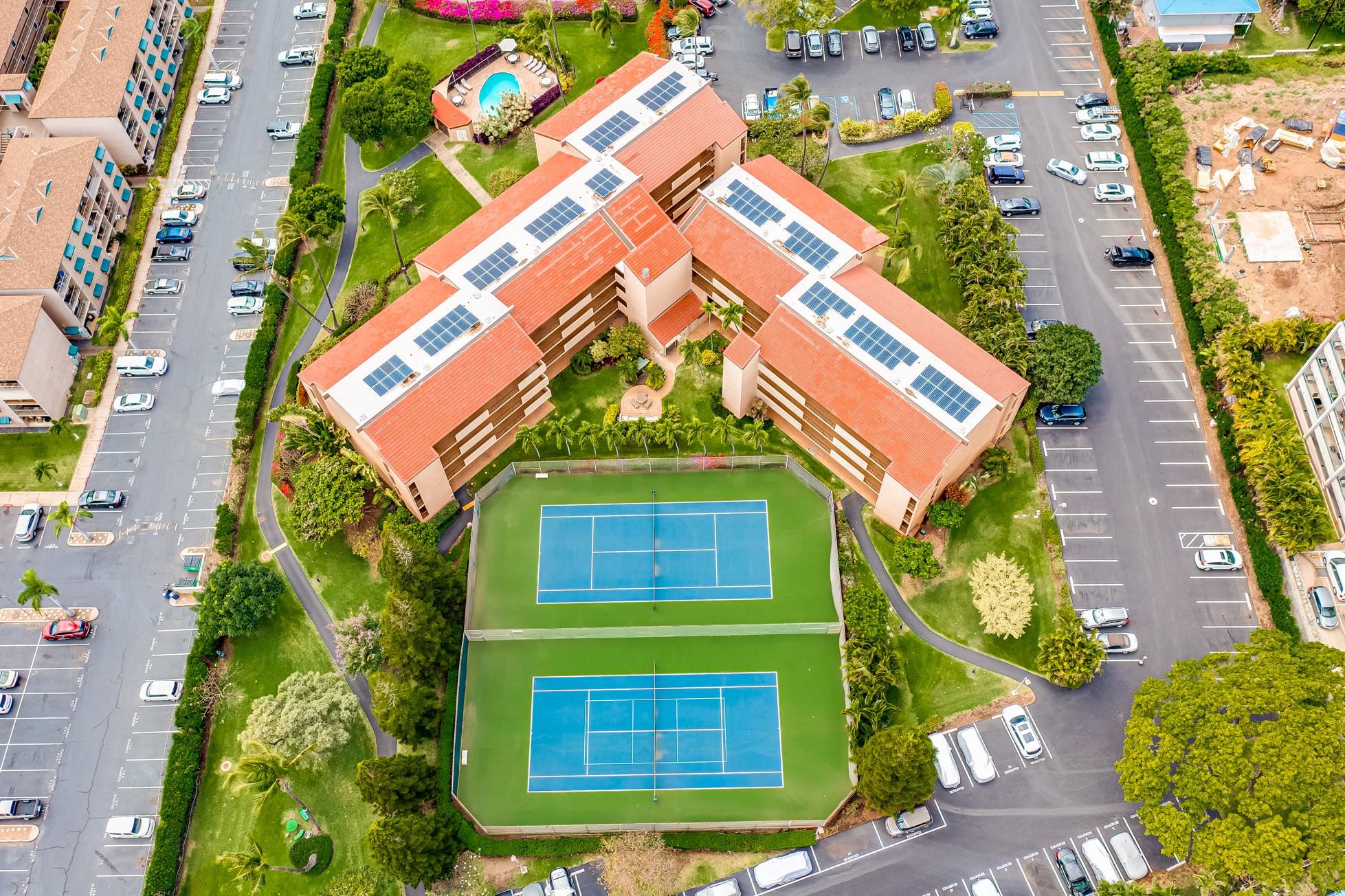 2191 South Kihei Road, Unit 3402 Kihei, HI 96753 - Photo 37 of 50 an aerial view of a house with a yard