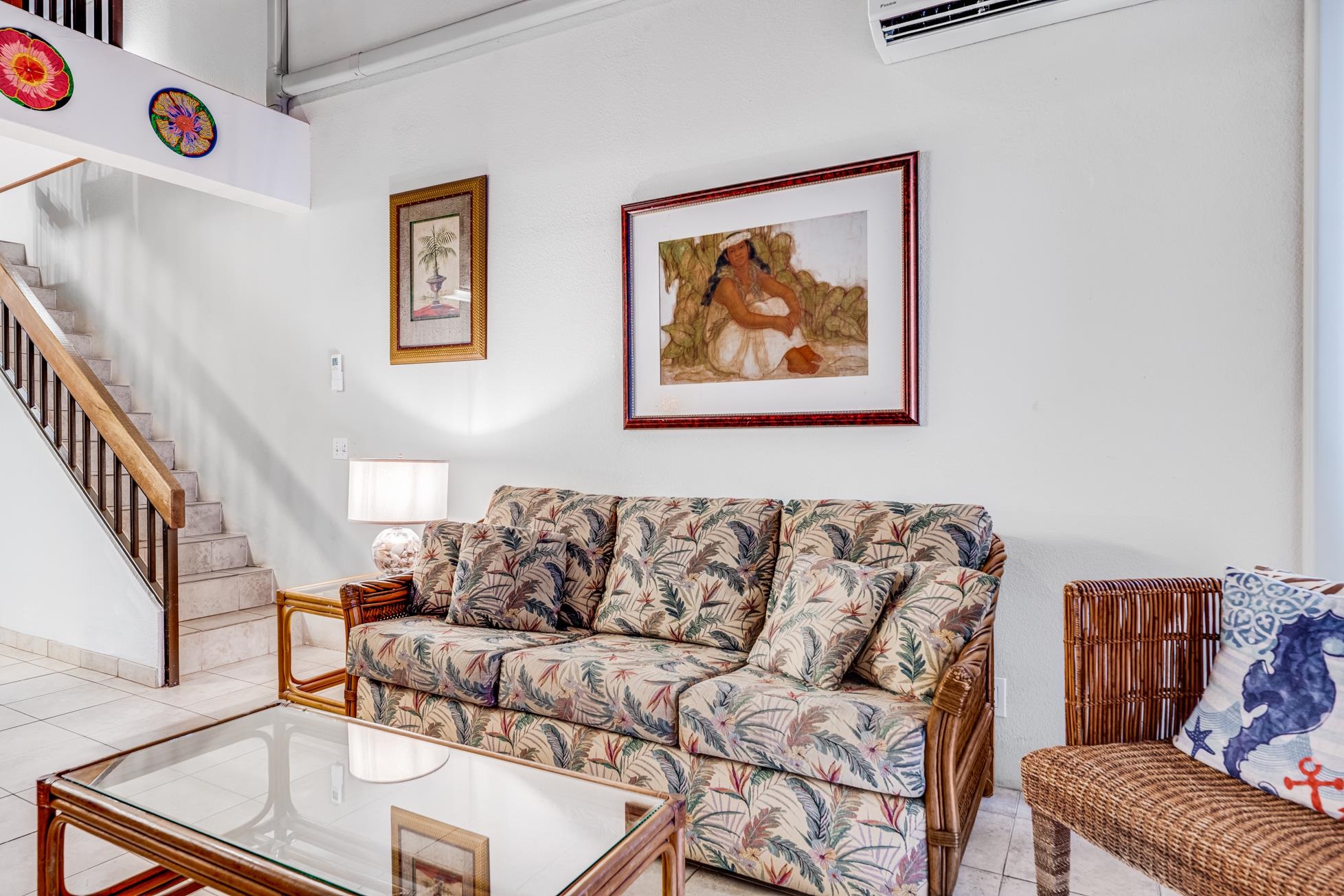 2191 South Kihei Road, Unit 3402 Kihei, HI 96753 - Photo 4 of 50 a living room with furniture and a couch