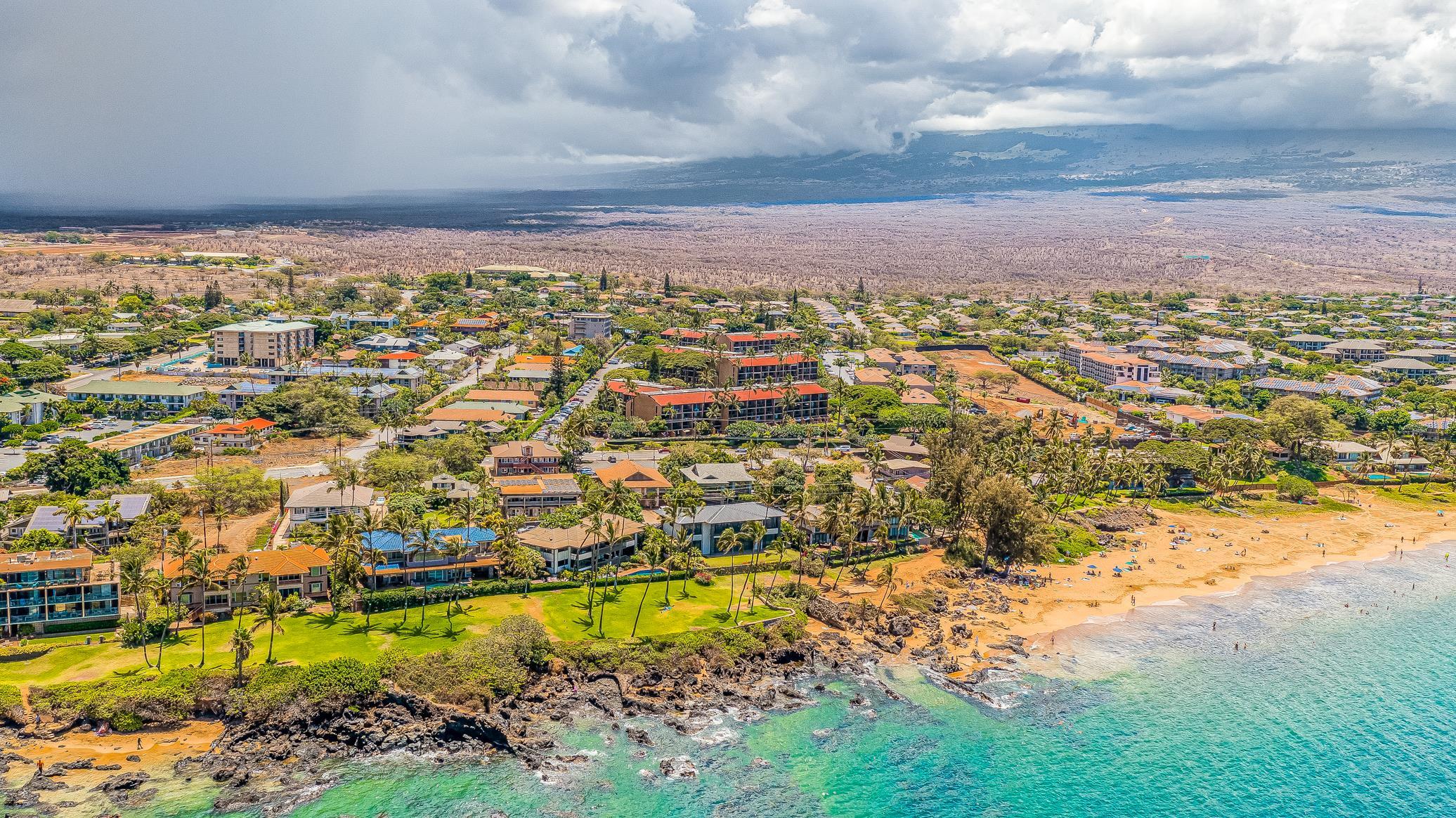2191 South Kihei Road, Unit 3402 Kihei, HI 96753 - Photo 50 of 50 an aerial view of residential houses with outdoor space