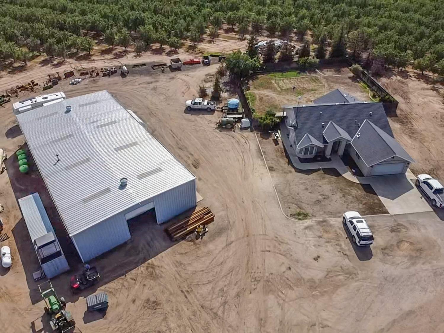 14155 Buchanan Hollow Road Le Grand, CA 95333 - Photo 21 of 46 an aerial view of a house with outdoor space