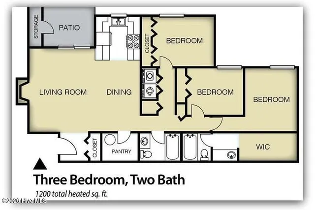 $1,650 | 614 Montclair Drive, Unit A, Wilmington, NC 28403