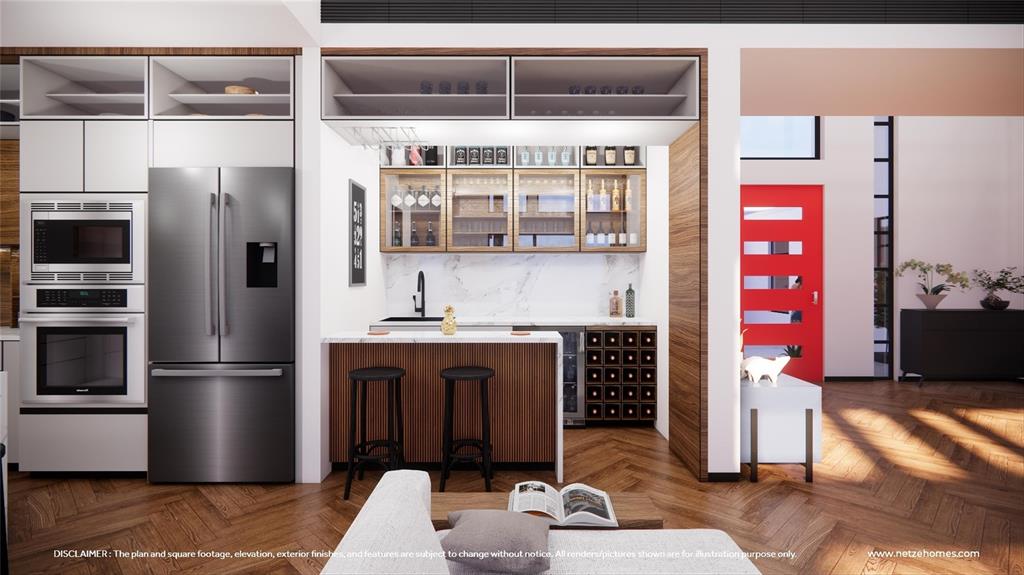 3605 Sky Rdg Lane Melissa, TX 75454 - Photo 11 of 18 a kitchen with stainless steel appliances granite countertop a refrigerator and a sink