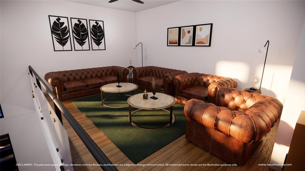 3605 Sky Rdg Lane Melissa, TX 75454 - Photo 16 of 18 a living room with furniture and a couch