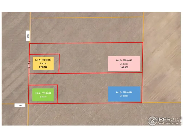 $95,000 | 0 South Lot B County Road 83, Briggsdale, CO 80611