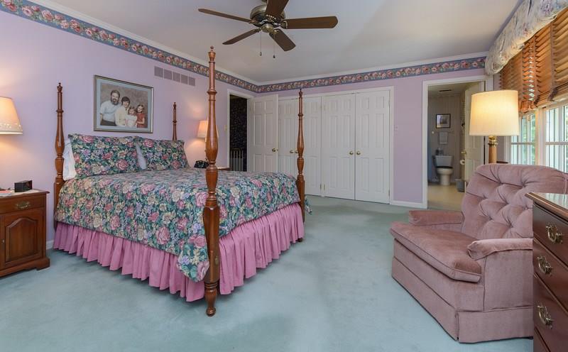 135 Witherow Road Sewickley, PA 15143 - Photo 18 of 25 The master bedroom has generous closets and a private bath.