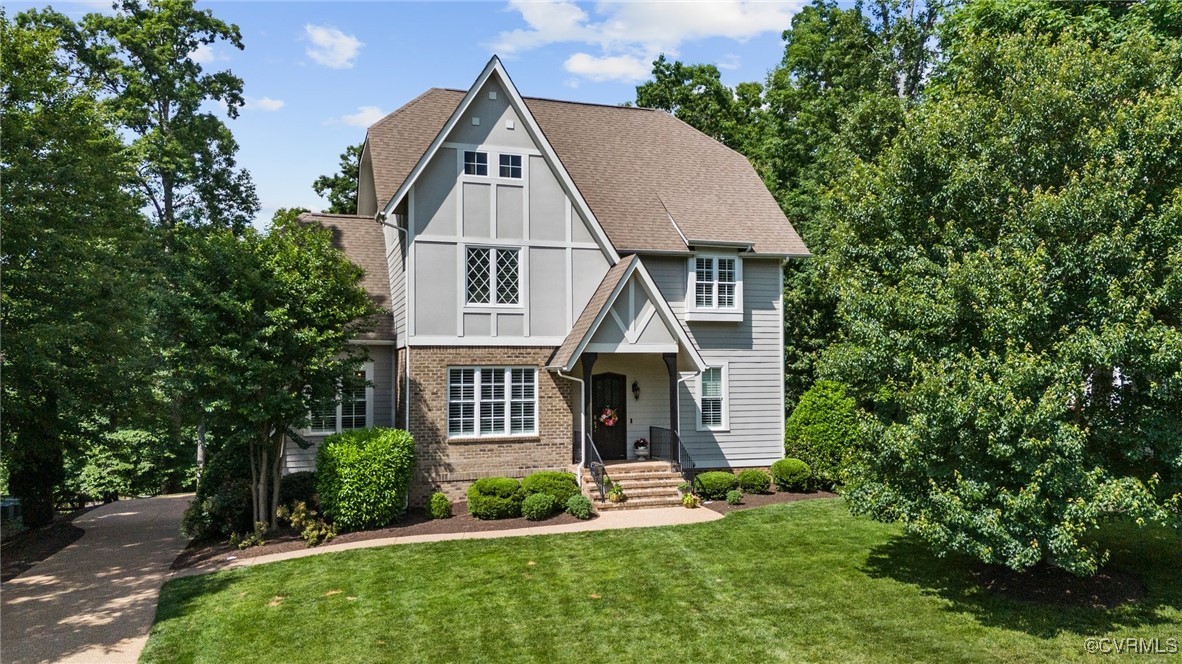 15924 Swindon Court Midlothian, VA 23112 - Photo 1 of 50 Tudor house featuring a front lawn