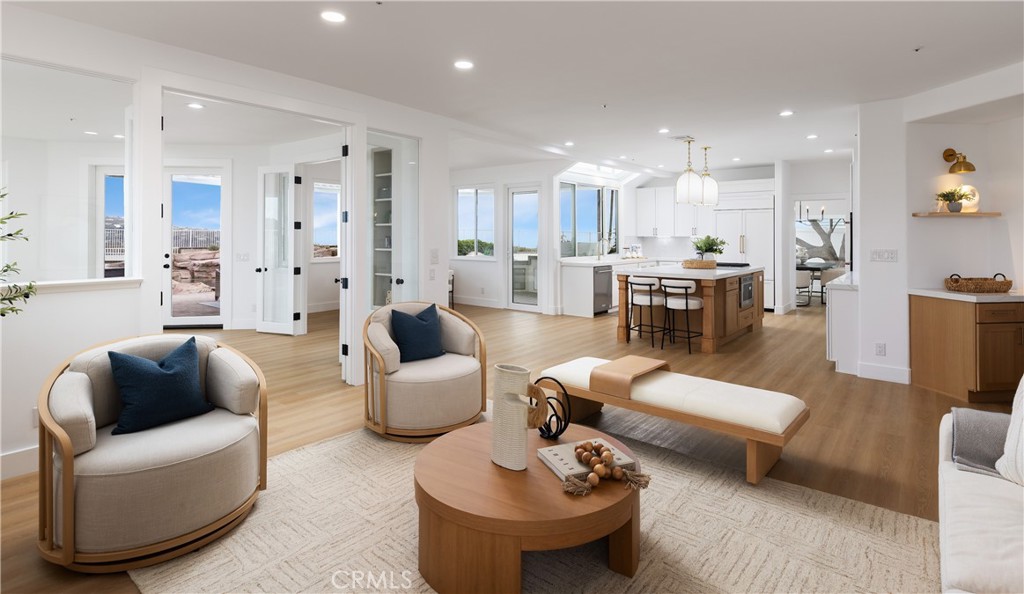 2001 Via Aguila San Clemente, CA 92673 - Photo 12 of 53 a living room with furniture and kitchen view