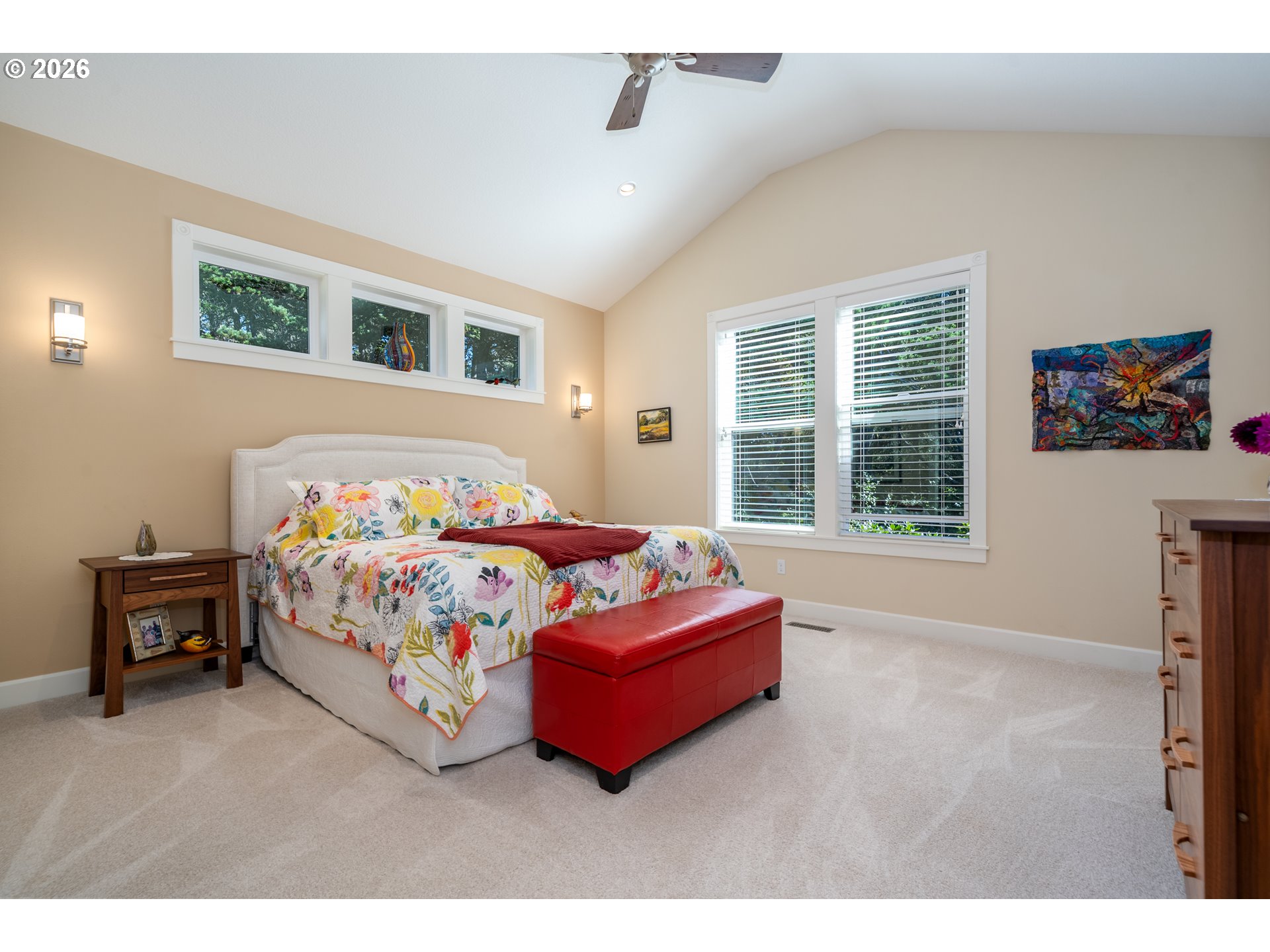 175 Southwest 59th Street South Beach, OR 97366 - Photo 34 of 48 a bedroom with a bed and a window