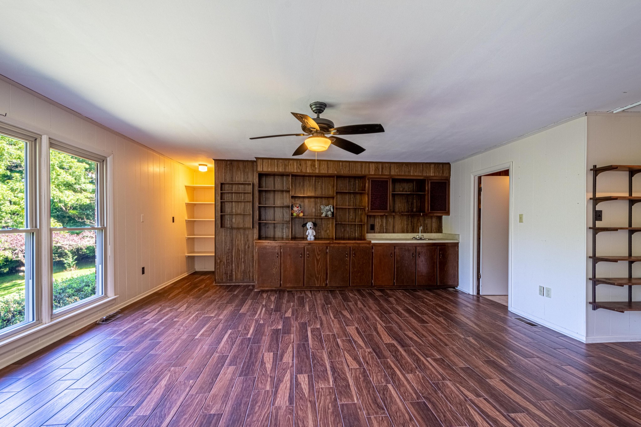 2842 Dog Branch Road Prospect, TN 38477 - Photo 19 of 50 a view of an empty room with wooden floor and a window