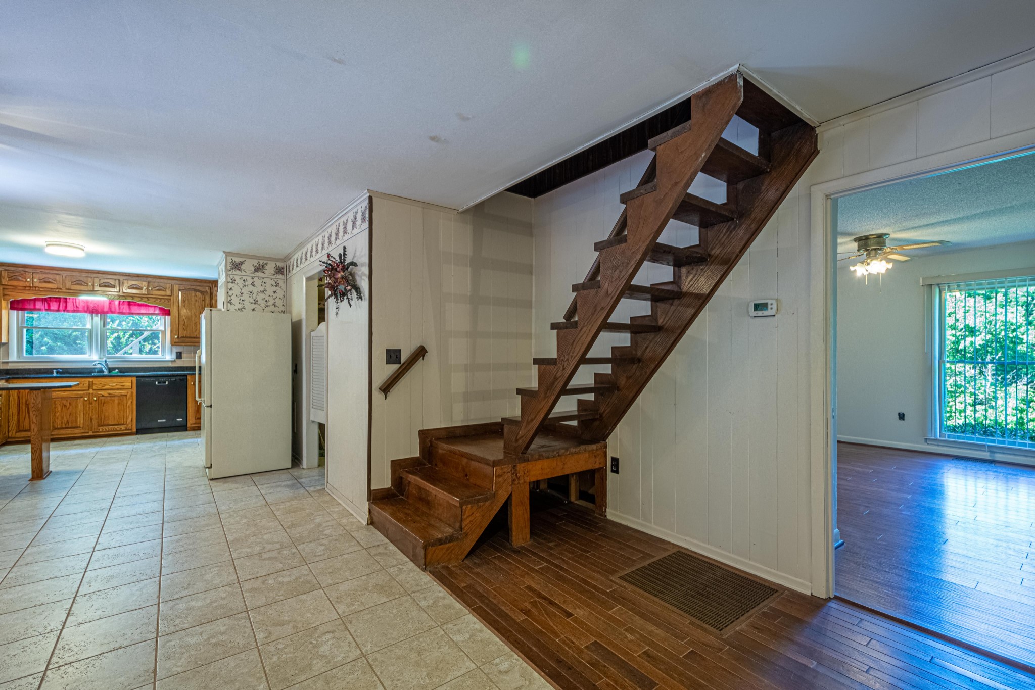 2842 Dog Branch Road Prospect, TN 38477 - Photo 22 of 50 a view of entryway with stairs and wooden floor