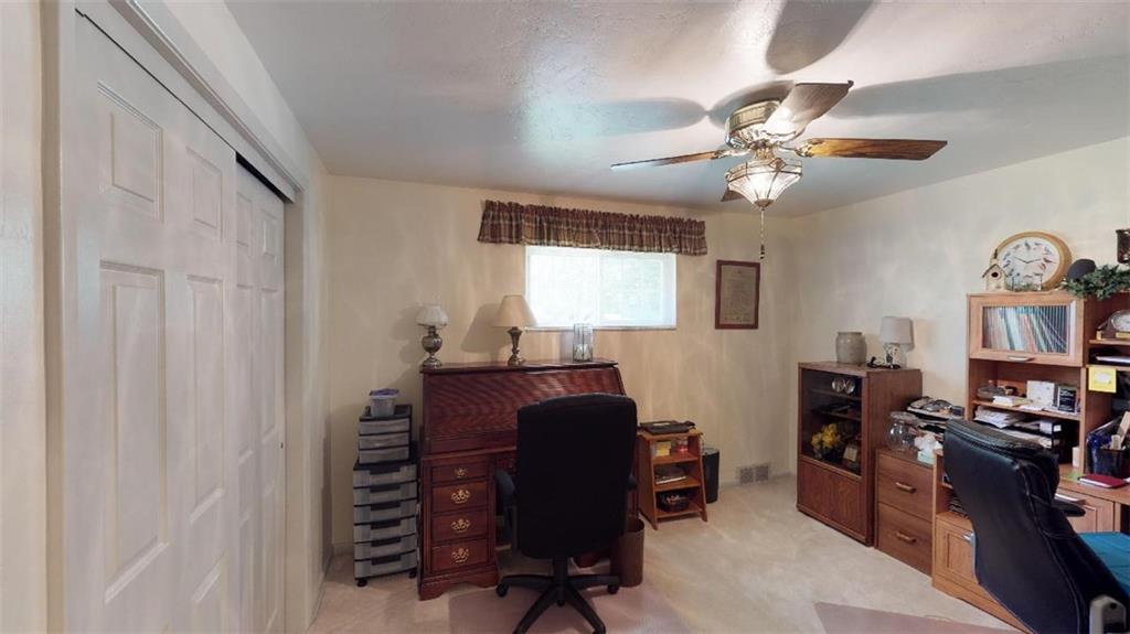 128 Cashdollar Road Mars, PA 16046 - Photo 21 of 24 3rd Bedroom used as an Office! All bedrooms have Large Closets!