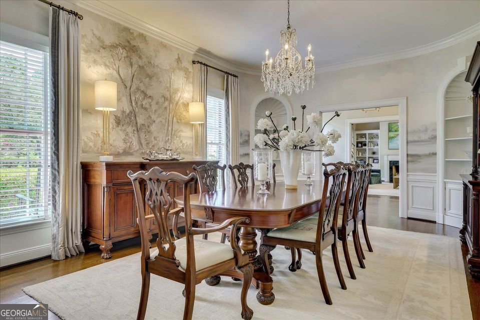 5 Prather Woods Lane Augusta, GA 30909 - Photo 28 of 73 a view of a dining room with furniture and window