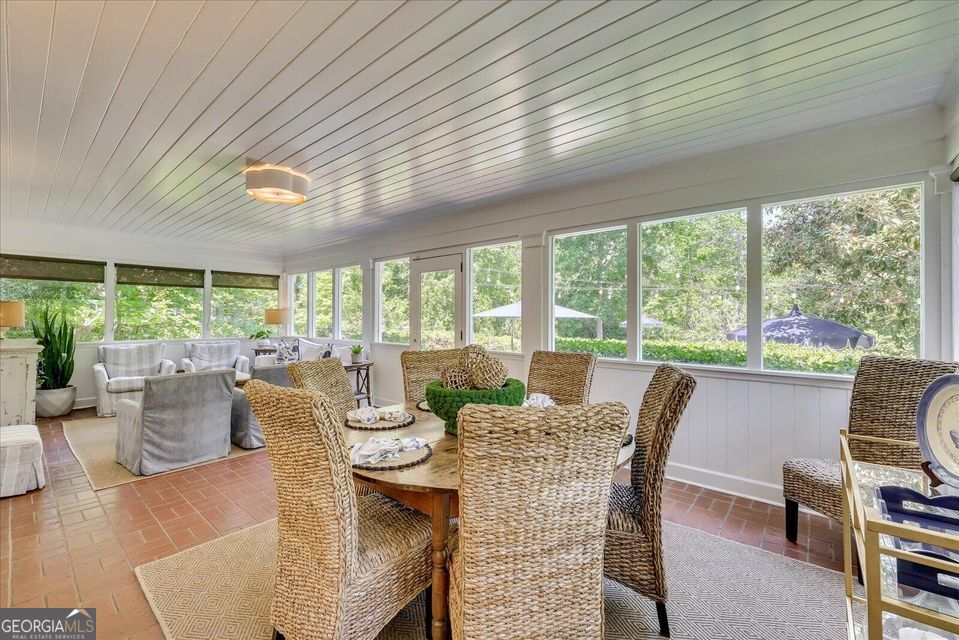 5 Prather Woods Lane Augusta, GA 30909 - Photo 65 of 73 a view of a dining room with furniture window and outside view