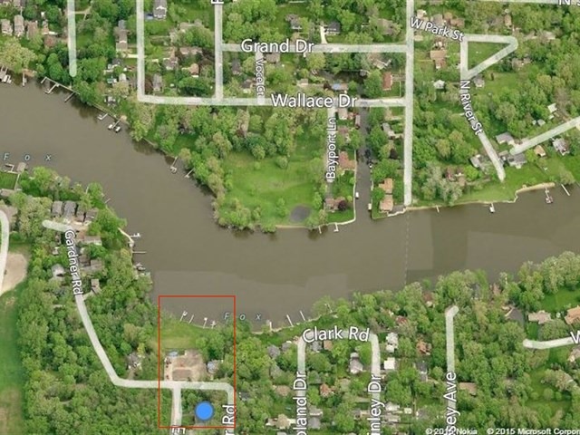 8819 Gardner Road Fox River Grove, IL 60021 - Photo 3 of 24 an aerial view of a house with a yard and lake view