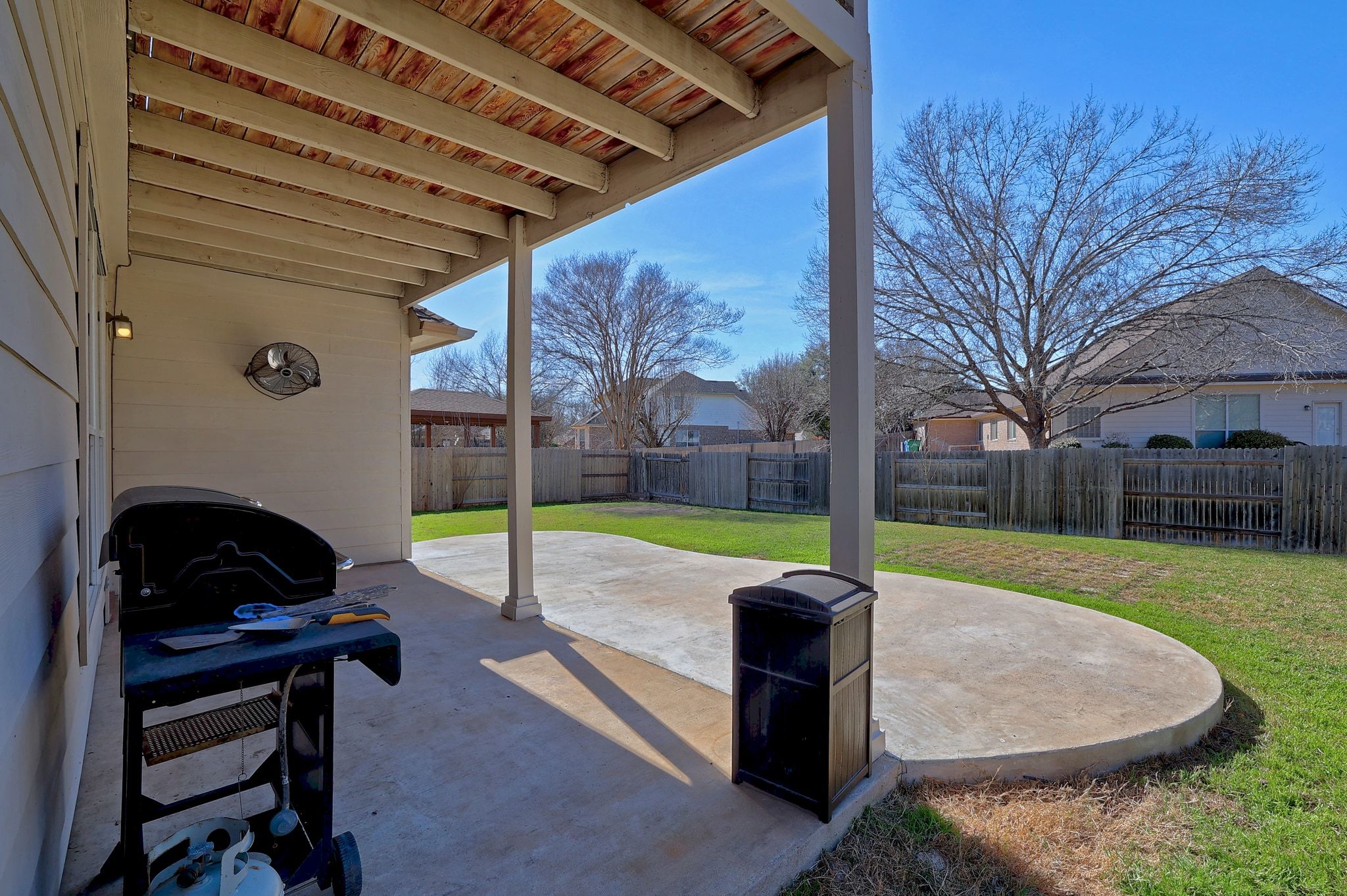 2307 Hayfield Square Pflugerville, TX 78660 - Photo 35 of 40 a swimming pool with outdoor seating and yard