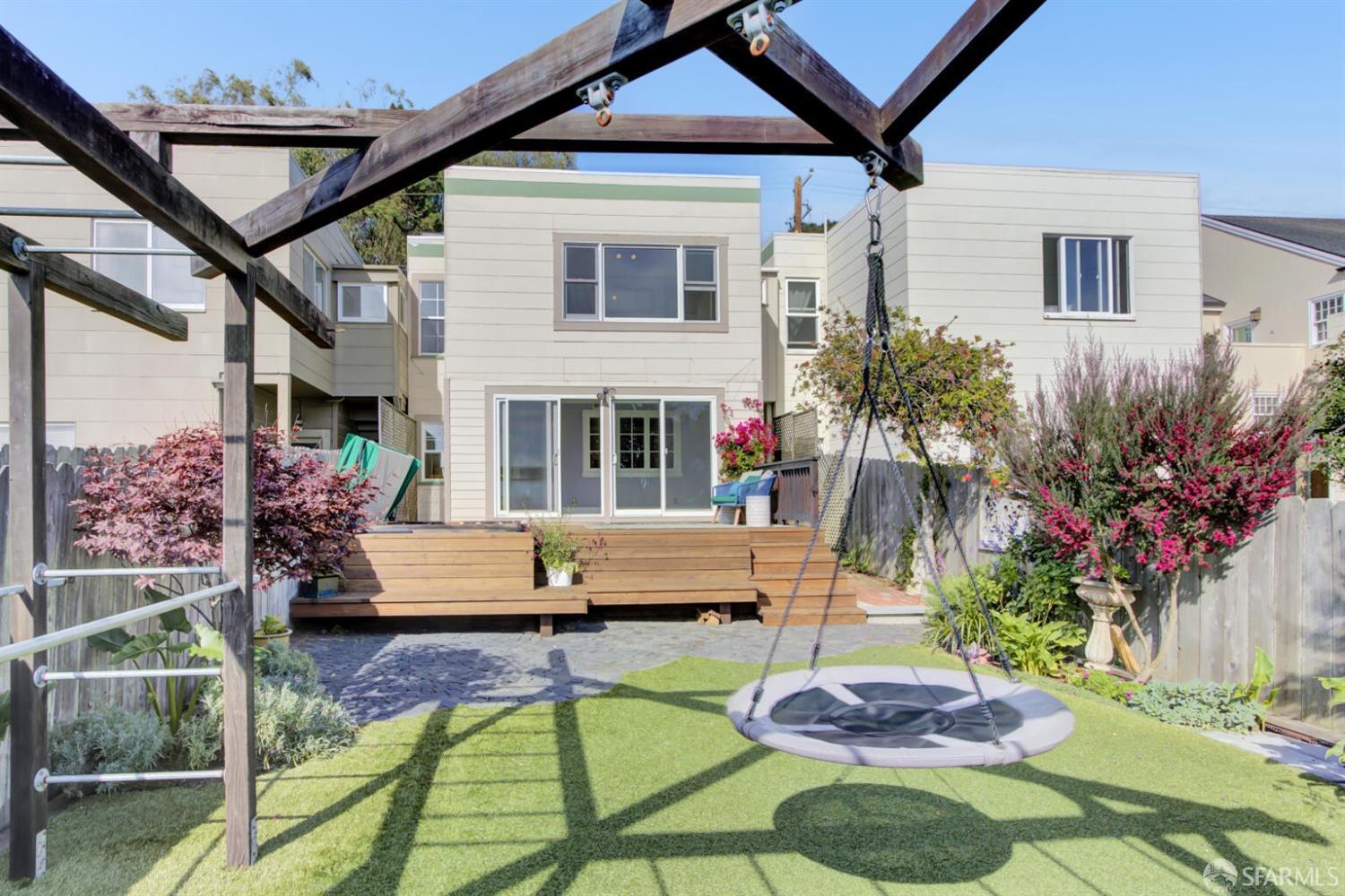 3927 Clement Street San Francisco, CA 94121 - Photo 57 of 72 a front view of a house with entertaining space