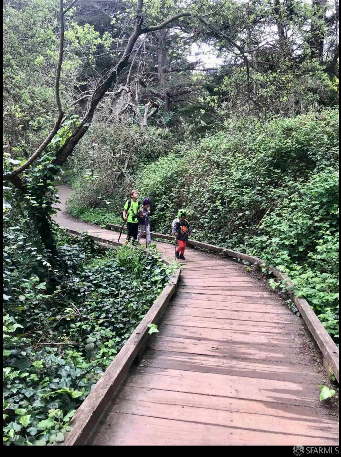 3927 Clement Street San Francisco, CA 94121 - Photo 72 of 72 Lands End Trail Head Down the Street