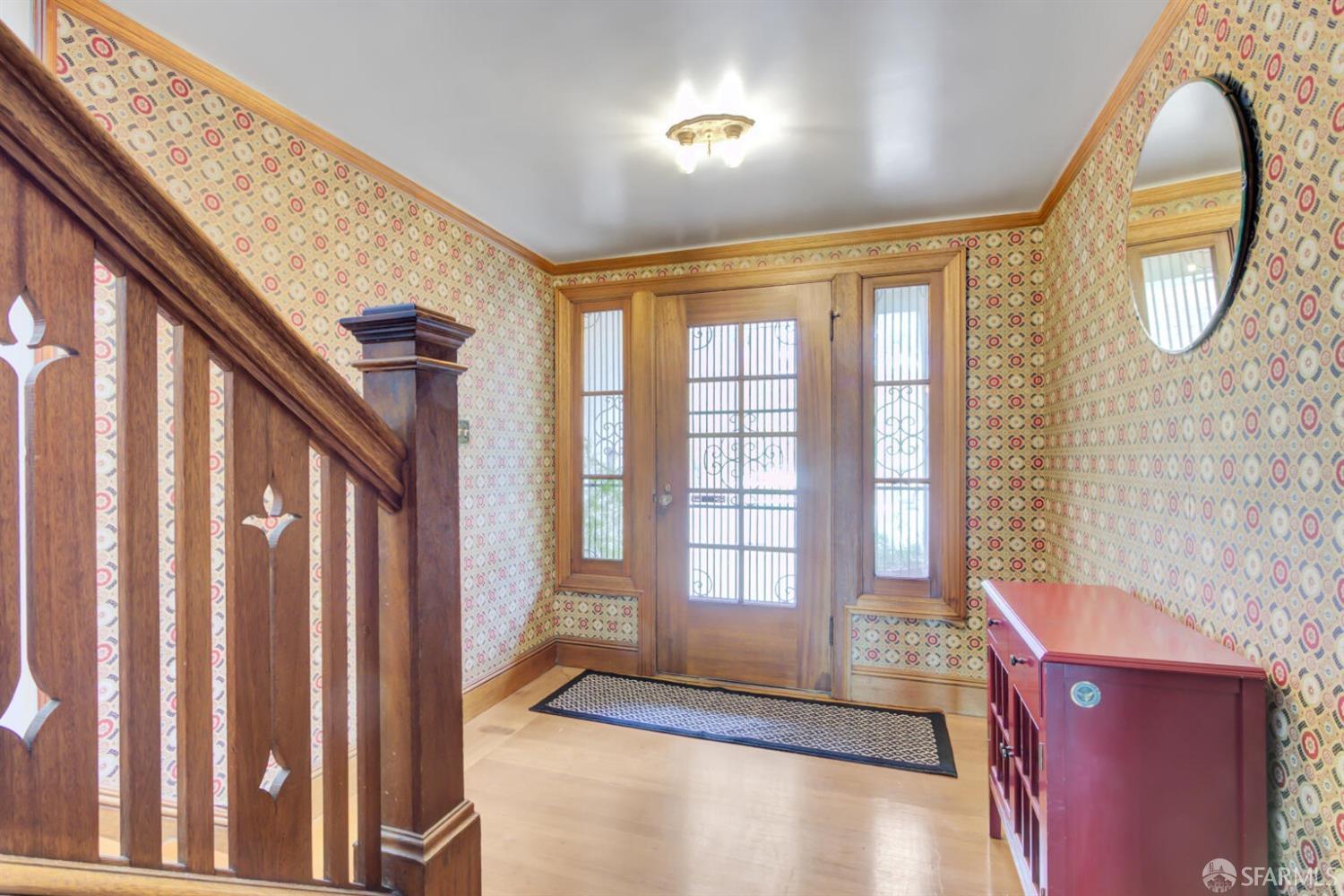 3927 Clement Street San Francisco, CA 94121 - Photo 8 of 72 a view of an entryway with wooden floor