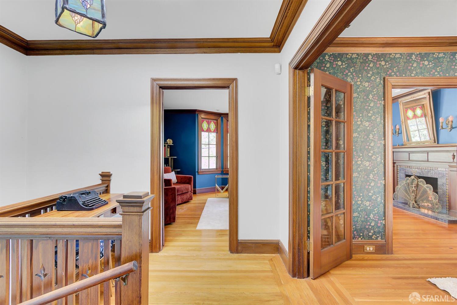 3927 Clement Street San Francisco, CA 94121 - Photo 9 of 72 a view of a hallway with a livingroom and entryway