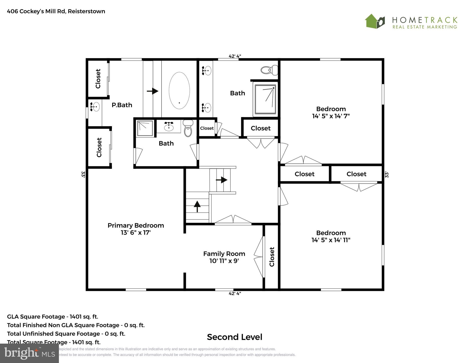 406 Cockeys Mill Road Reisterstown, MD 21136 - Photo 48 of 49 Upper Level