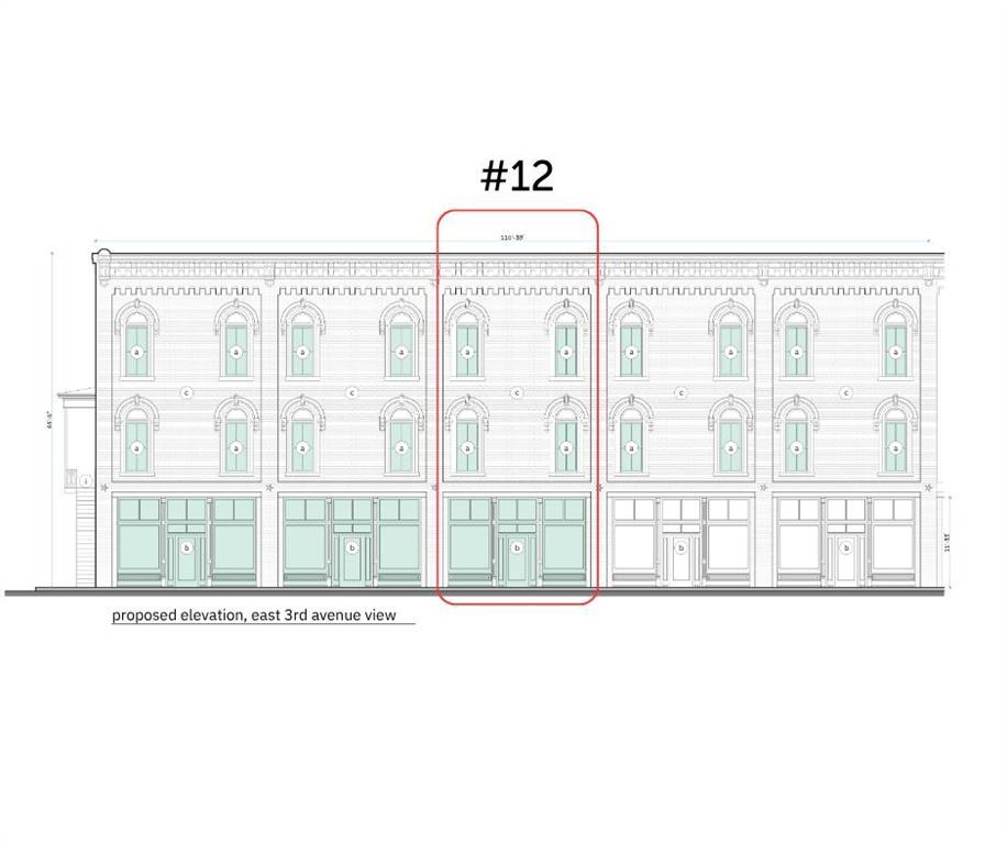 12 East 3rd Avenue Rome, GA 30161 - Photo 15 of 19 a black and white photo of a living room