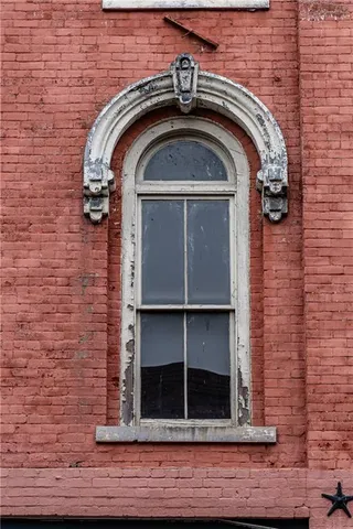 a close view of cabinet