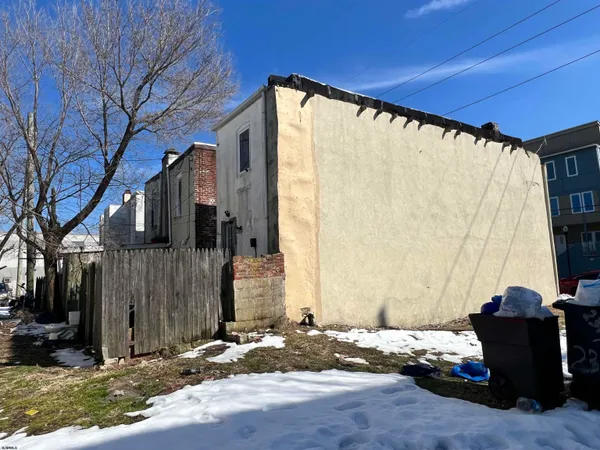 a view of a house with a patio