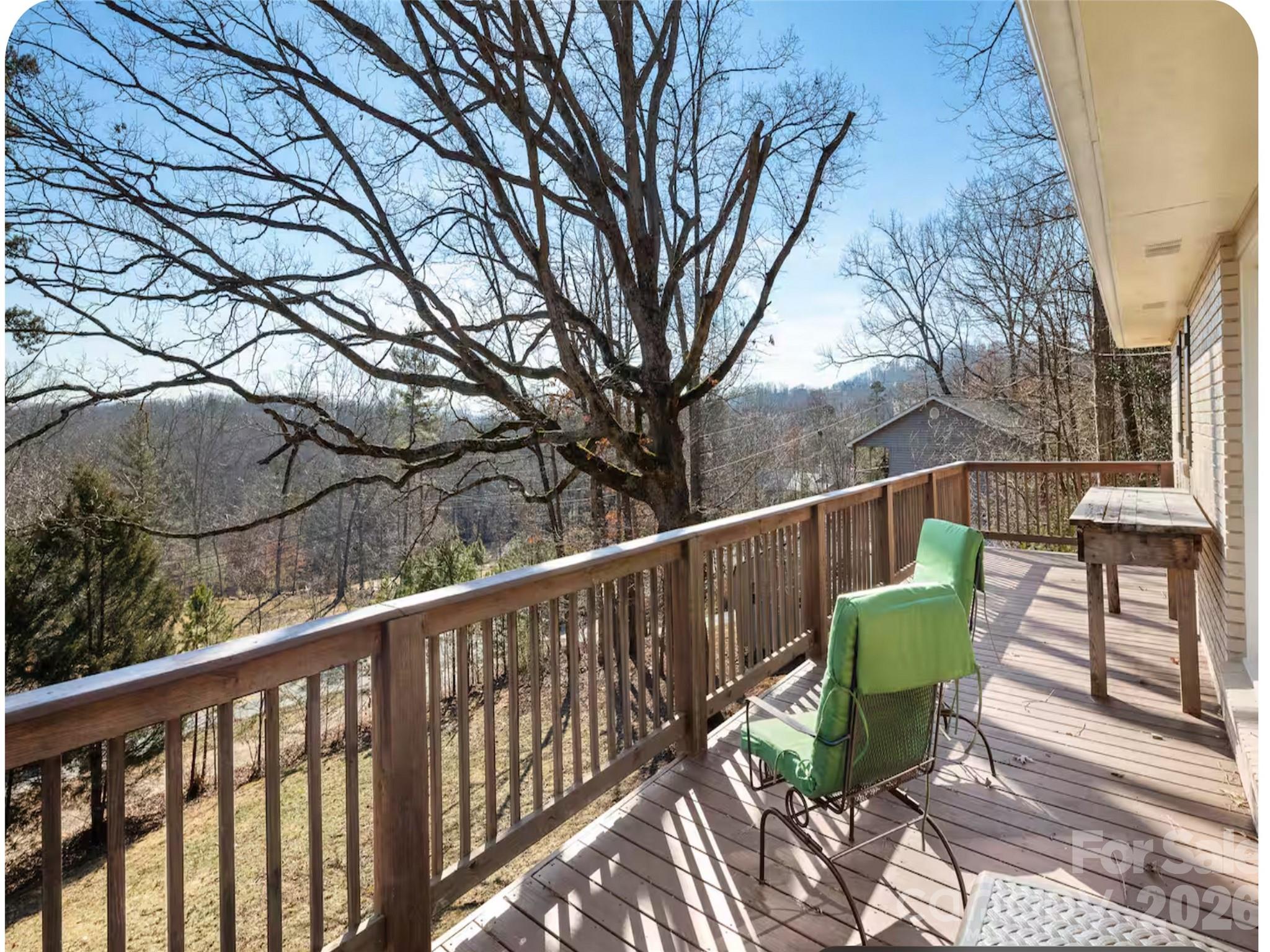 502 Long Shoals Road Arden, NC 28704 - Photo 20 of 32 a view of a two chairs in the roof deck