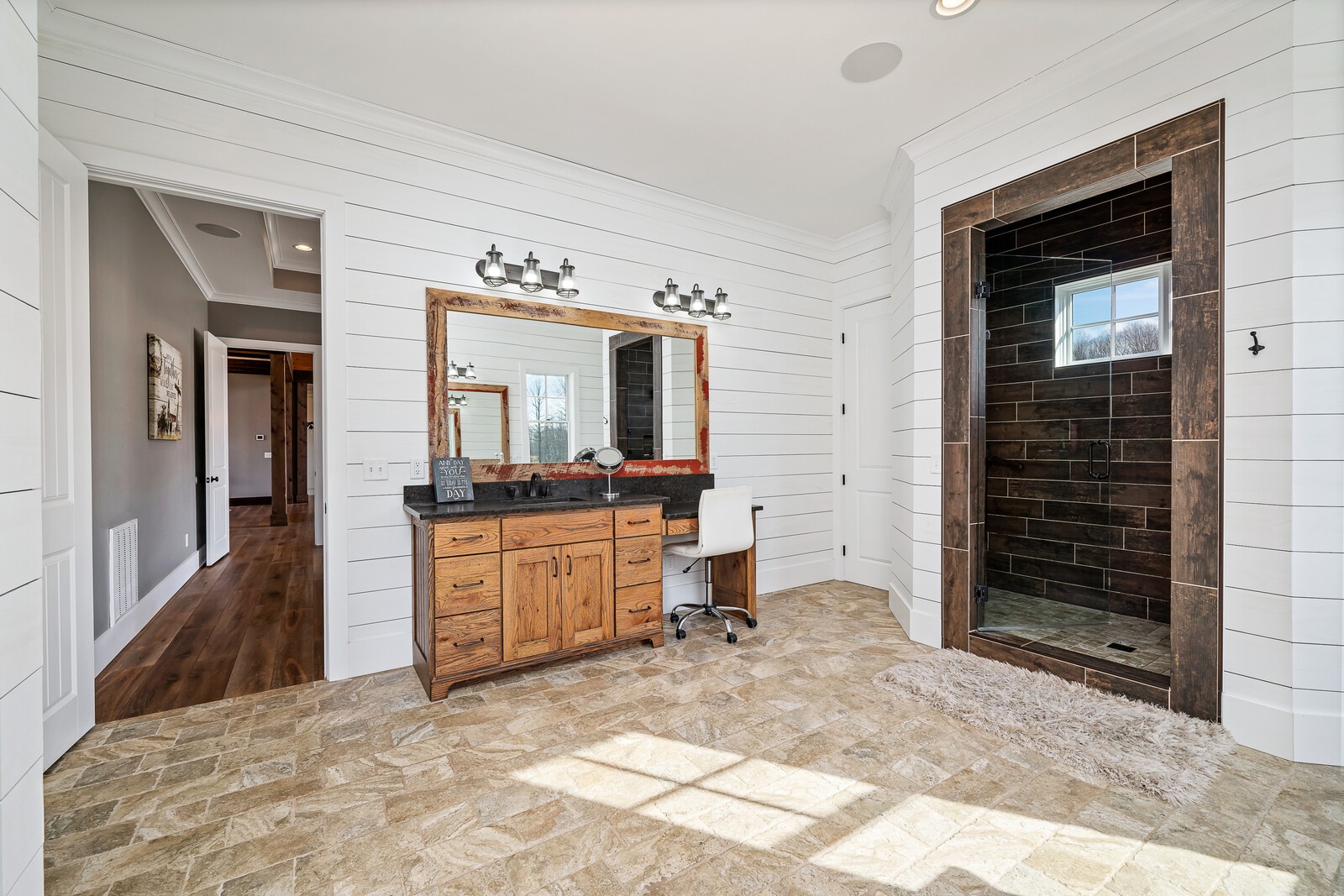 4250 Moss Road Baxter, TN 38544 - Photo 51 of 69 a large bathroom with a sink and a mirror