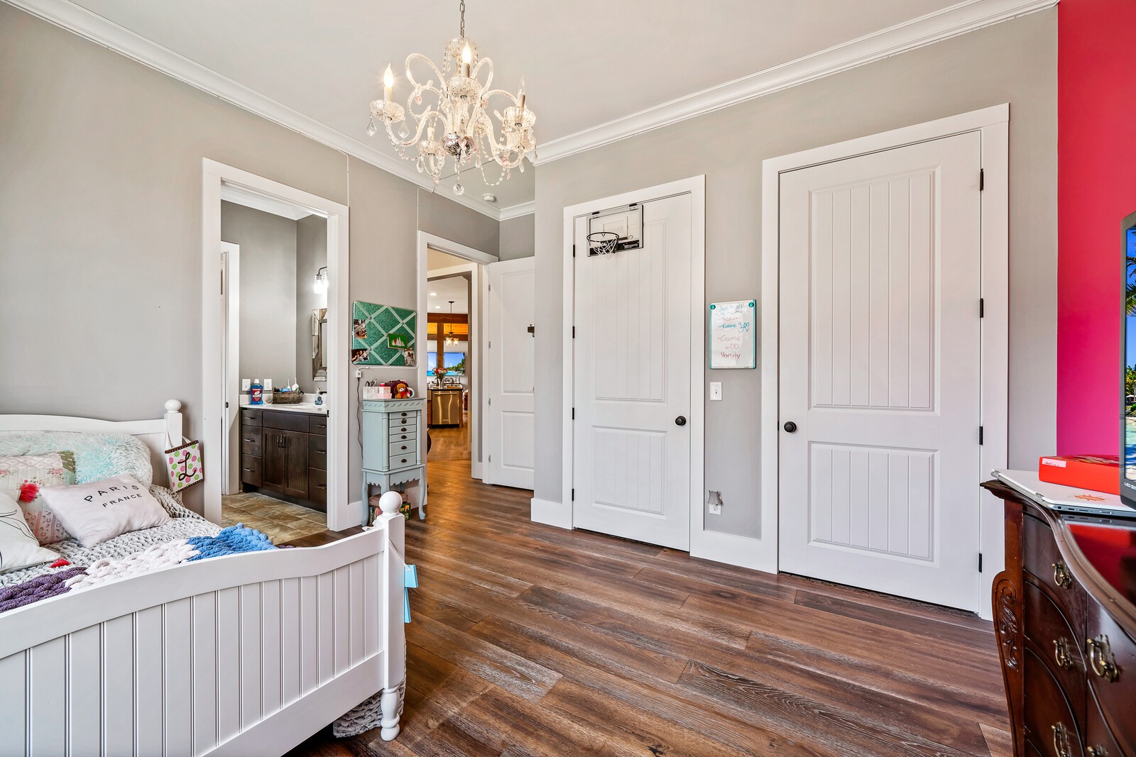 4250 Moss Road Baxter, TN 38544 - Photo 66 of 69 a bedroom with furniture and wooden floor